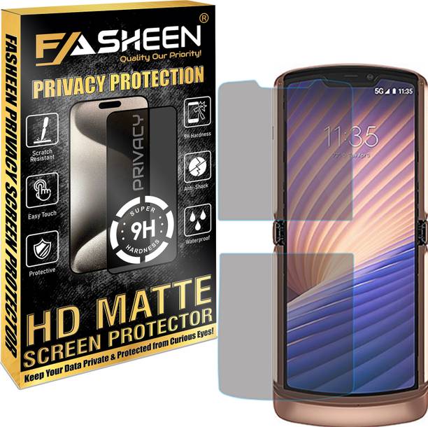 Fasheen Screen Guard for MOTOROLA MOTO RAZR 5G (Privacy Matte Finish)