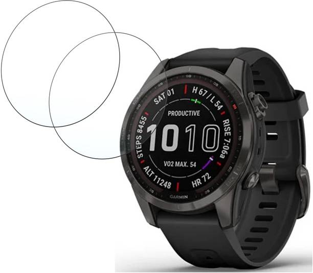 DVMART Screen Guard for (PO2) Garmin fenix 7S Sapphire Solar