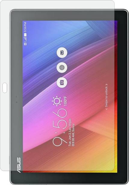 somupr Screen Guard for Screen Guard For Asus Zenpad 10 Z300C, Flexible Fiber Tempered Glass Screen Protector