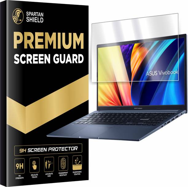 spartan shield Screen Guard for ASUS VIVOBOOK | 15.6 Inch Display Guard | Anti FIngerprint | Scratch Resistant | 9H New Laptop Accessory [Not Tempered Glass]