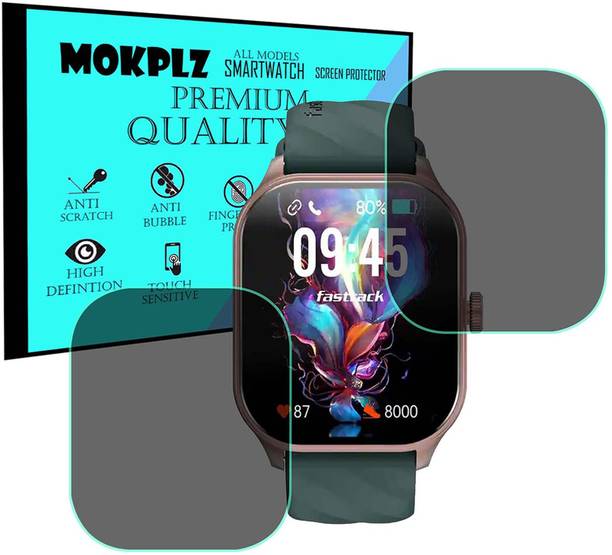 MOKPLZ Screen Guard for FASTRACK REFLEX POWER SMARTWATCH