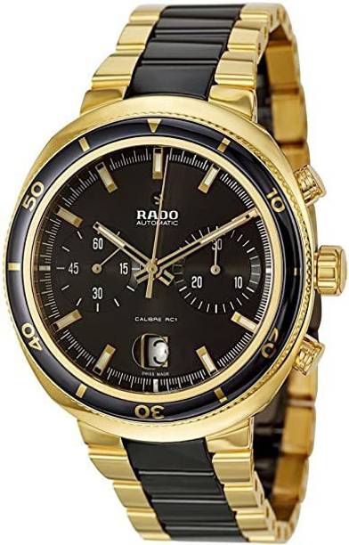 HEPOCH Screen Guard for Rado D Star Chronograph Black Ceramic Mens Watch