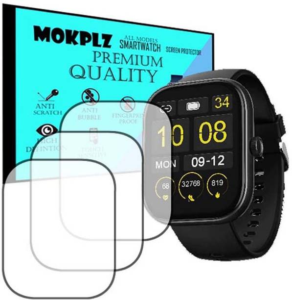 MOKPLZ Screen Guard for BOAT WAVE SIGMA SMARTWATCH