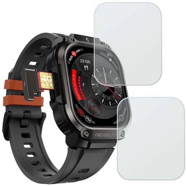 MOKPLZ Screen Guard for FIRE BOLTT CLICKK SMARTWATCH