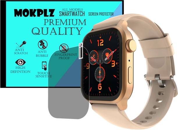 MOKPLZ Screen Guard for FIRE BOLTT RISE SMARTWATCH