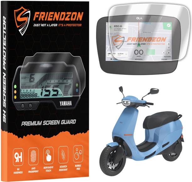 FriendZon 9H Nano Speedometer Scratch Guard Screen Protector For Ola S1 / S1 Pro EV Bike Crash Guard