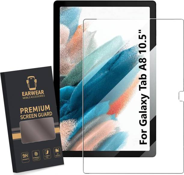 ear wear Screen Guard for Samsung Galaxy Tab A8 10.5 inch (2022) (SM-X200NZSEINU), screen protector of Samsung Galaxy Tab A8( Not Tempered glass)
