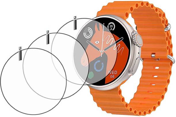 MOKPLZ Screen Guard for FIRE BOLTT CYCLONE SMARTWATCH