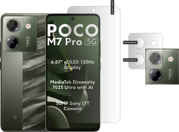 SHIVAAY Screen Guard for POCO M7 PRO, M7 PRO