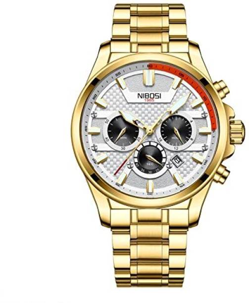 LIGHTWINGS Screen Guard for NIBOSI Watch top Luxury Brand Quartz Watch Mens Casual Quartz