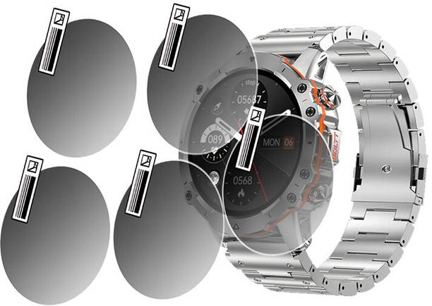 daffin Tempered Glass Guard for Fire-Boltt Marshal