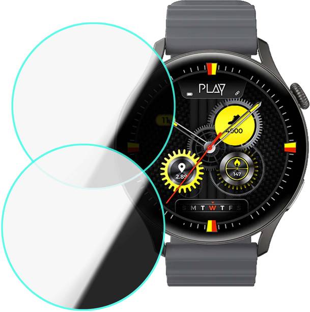 MOKPLZ Screen Guard for PLAYFIT FLAUNT 2 SMARTWATCH