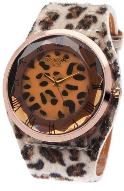 RAGHAV Screen Guard for Fashion Leopard Pattern Quartz Watch with Wool Band