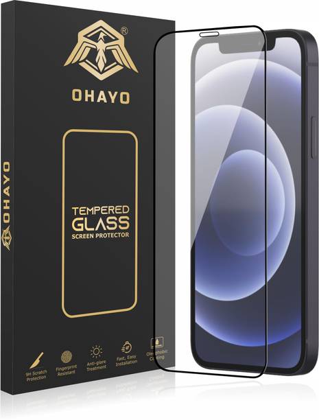 OHAYO Tempered Glass Guard for IPhone 12 and 12 Pro