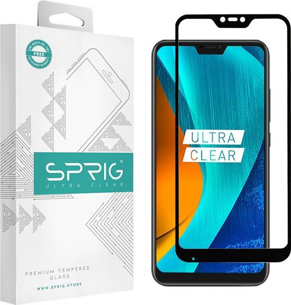 Sprig Edge To Edge Tempered Glass for Mi Redmi 6 pro, 6 Pro, Mi Redmi 6 pro