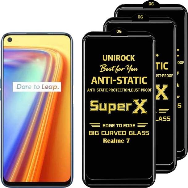 Unirock Tempered Glass Guard for Realme 7