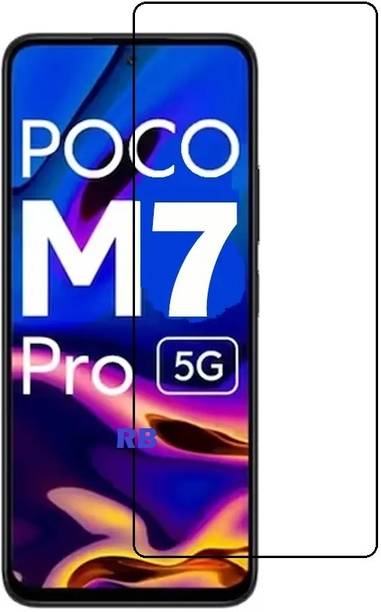 INFISRI Edge To Edge Tempered Glass for Poco M7 Pro 5G