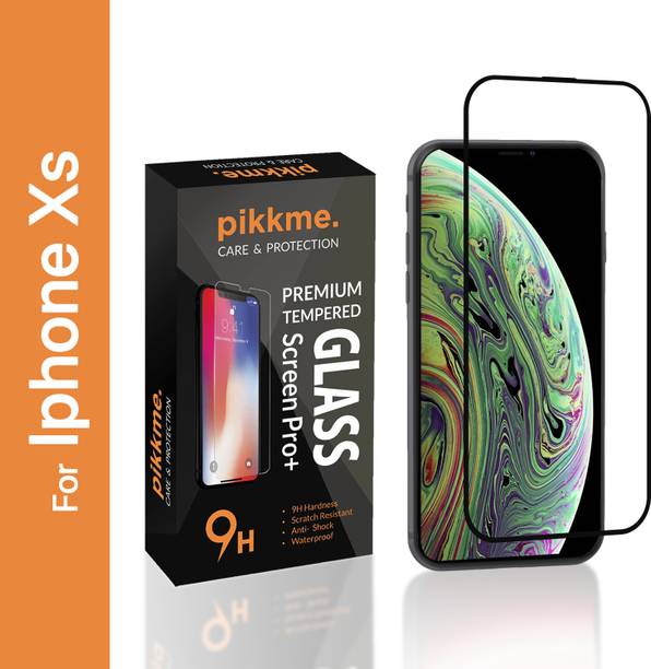 Pikkme Tempered Glass Guard for Apple iPhone XS