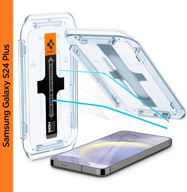 Spigen Tempered Glass Guard for Galaxy S25+ / Galaxy S24+ (EZ Fit