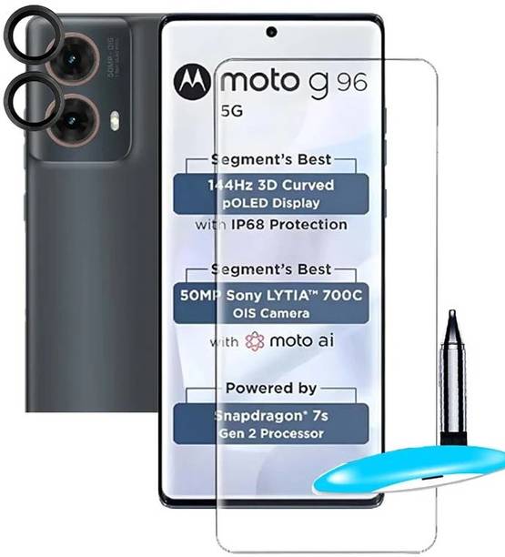 mFoniscie Edge To Edge Tempered Glass for Motorola G96 ...