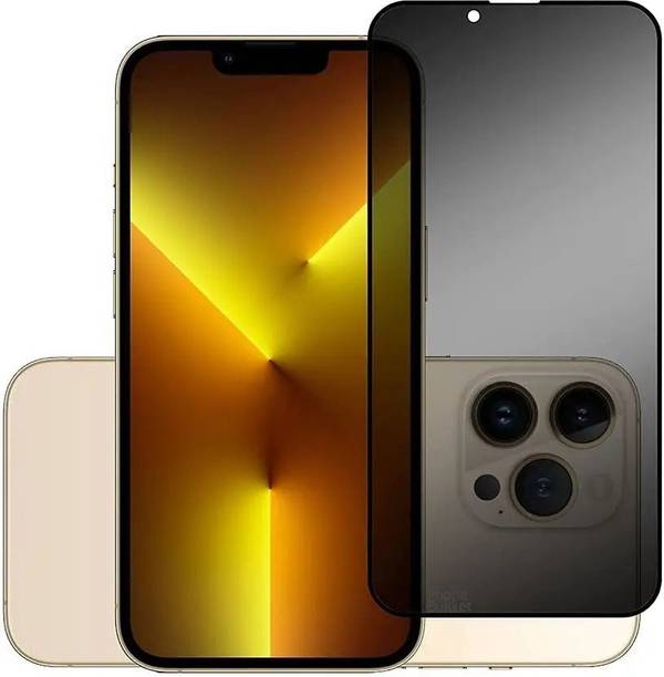 Casesily Tempered Glass Guard for Apple iPhone 12 Pro Max Black Privacy Screen Protector