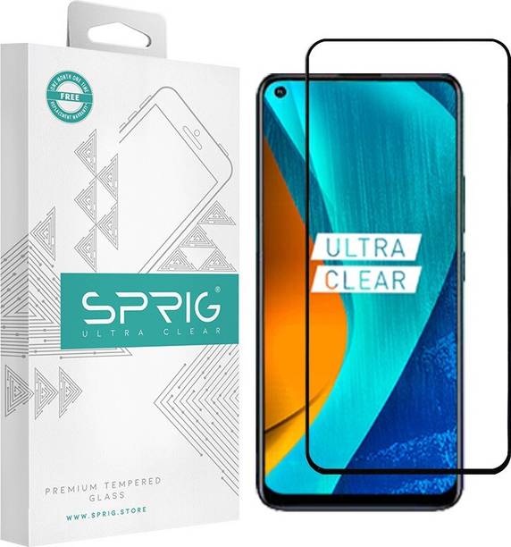 Sprig Edge To Edge Tempered Glass for Realme Narzo 20 Pro, Narzo 20 Pro