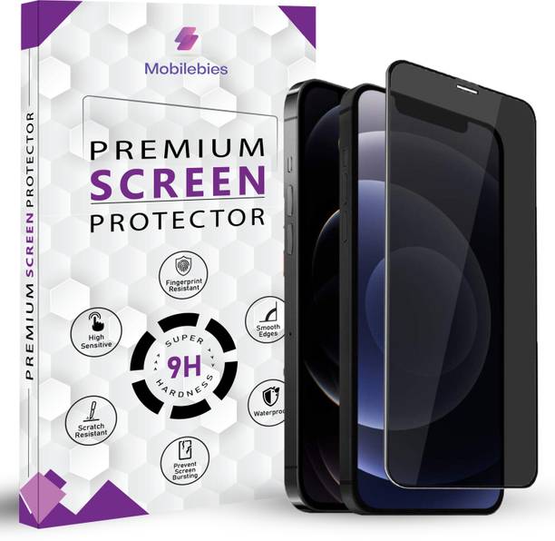 Mobilebies Tempered Glass Guard for iPhone 12 Mini Privacy Screen Protector