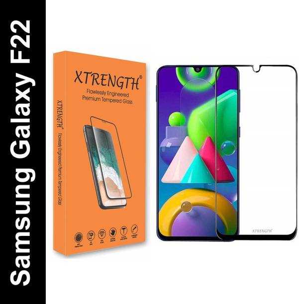 XTRENGTH Tempered Glass Guard for Samsung Galaxy F22, Samsung Galaxy F41, Samsung Galaxy M31, Samsung Galaxy M21