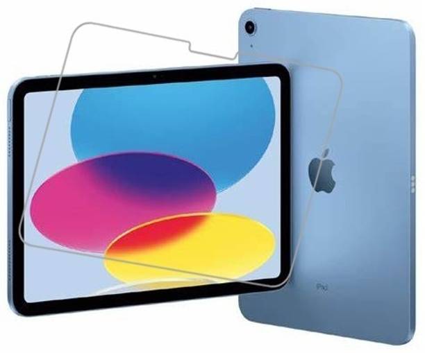 A-Allin1 Tempered Glass Guard for Apple iPad 10th generation 2022 10.9 inch, Shatter Proof And Doesnt Damage Your Tablet Screen.