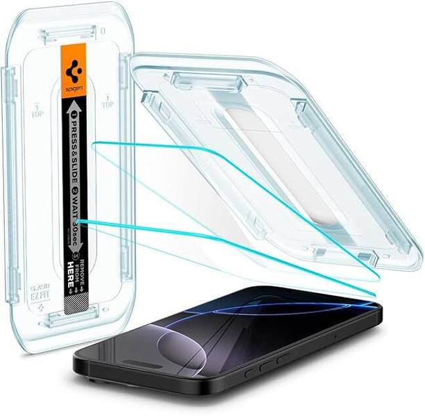 Spigen Tempered Glass Guard for iPhone 17, iPhone 17 Pro, iPhone