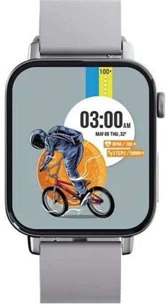 KONG FU MA Tempered Glass Guard for Zebronics Iconic Smartwatch BU