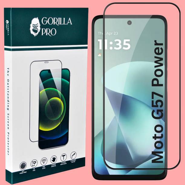 GORILLA PRO Edge To Edge Tempered Glass for MOTOROLA Moto G57 Power 5G
