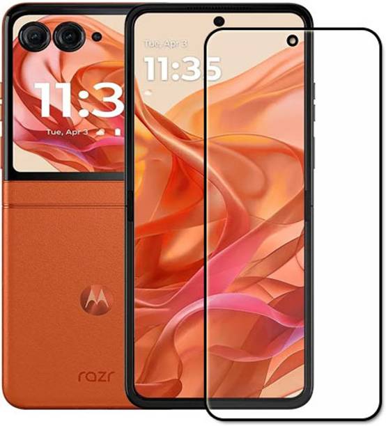 tombik Tempered Glass Guard for 20vq-Motorola Razr 50-front