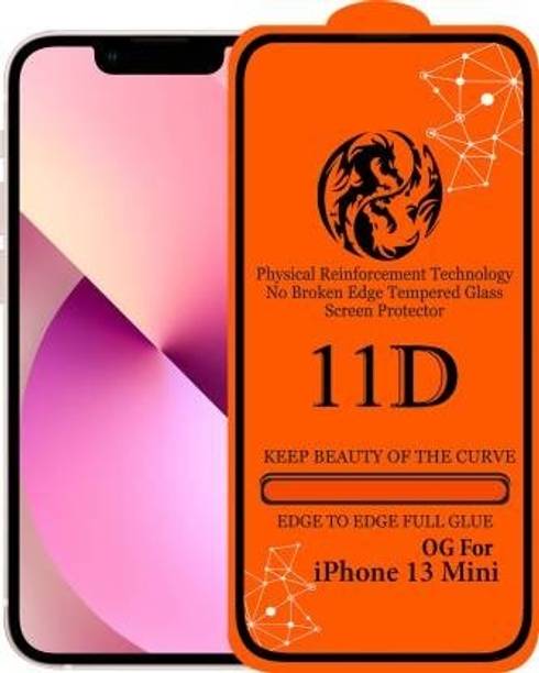FlipSmartGuard Edge To Edge Tempered Glass for Apple Iphone 13 Mini