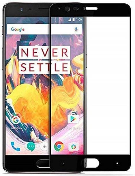 EITANSHA CREATION Edge To Edge Tempered Glass for OnePlus 3, OnePlus 3T