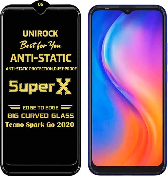 Unirock Tempered Glass Guard for Tecno Spark Go 2020