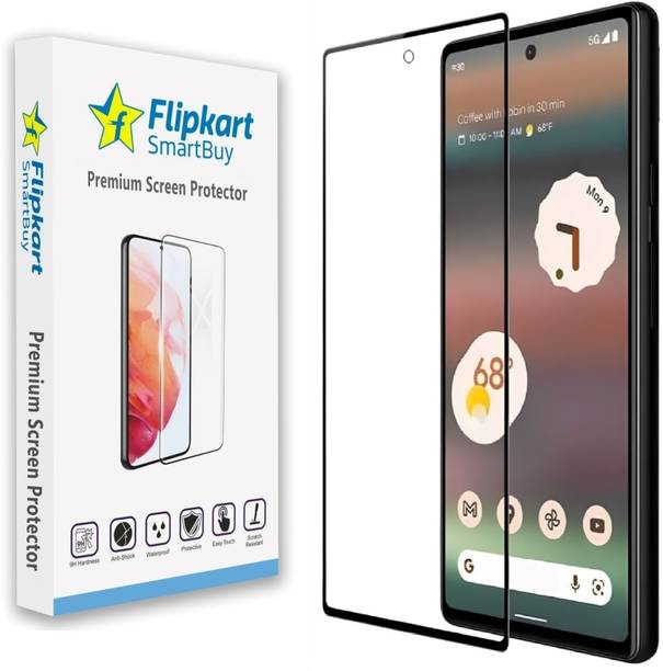 Flipkart SmartBuy Tempered Glass Guard for Google Pixel 8, Pixel 8, Edge to Edge Full Screen Coverage, with Easy Installation Kit