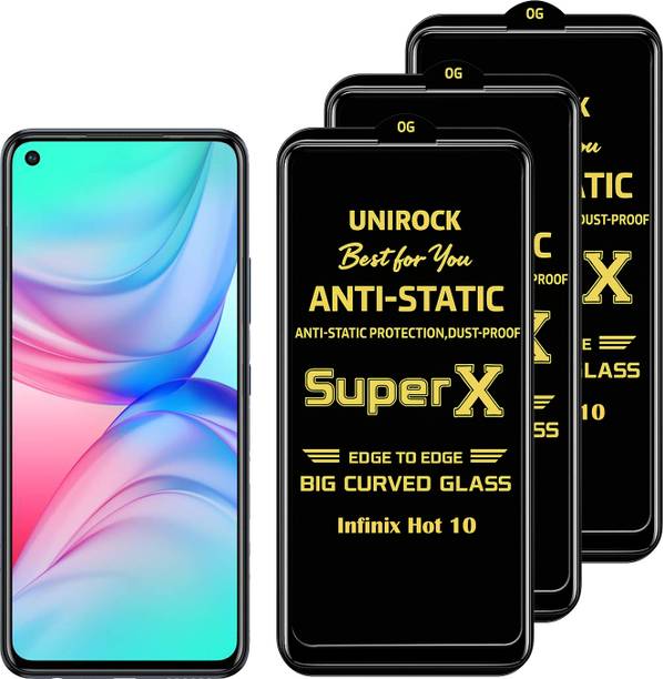 Unirock Tempered Glass Guard for Infinix Hot 10