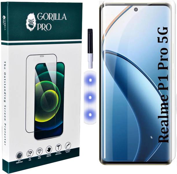 GORILLA PRO Tempered Glass Guard for Realme P1 Pro 5G
