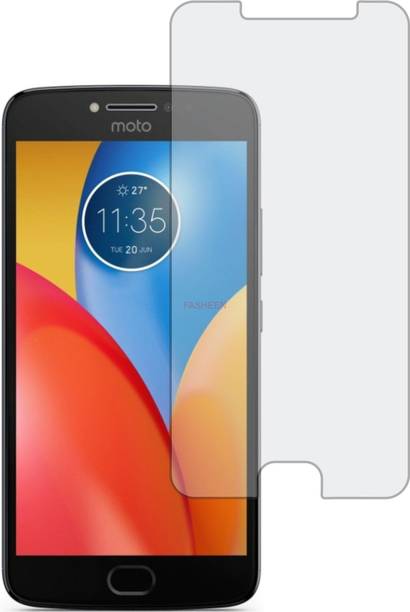 Fasheen Tempered Glass Guard for MOTOROLA MOTO E4 PLUS MT6737 (Flexible & Shatterproof)