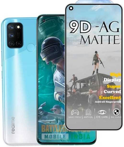 FAIYER BEAT Tempered Glass Guard for Premium matte Tempered Glass For realme 7i(matte finish,Pack Of 1) Advanced gaming matte Full Screen Coverage Screen Protector for realme 7i