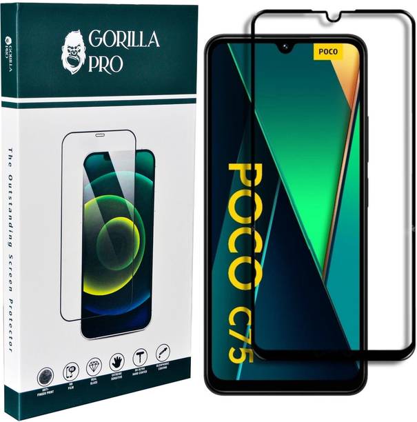 GORILLA PRO Tempered Glass Guard for POCO C75 5G