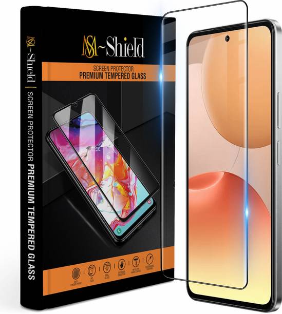 MS-Shield Tempered Glass Guard for Realme P4x 5G, With Advanced HD+ Gorilla Glass Protection