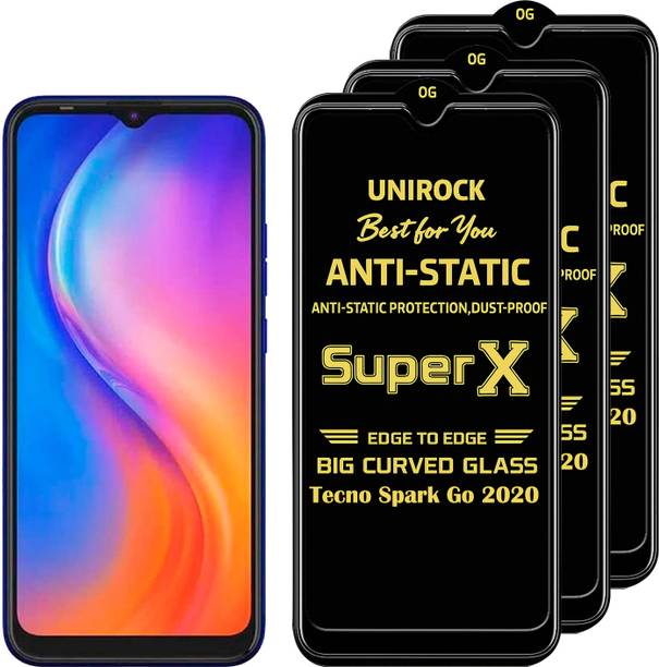 Unirock Tempered Glass Guard for Tecno Spark Go 2020