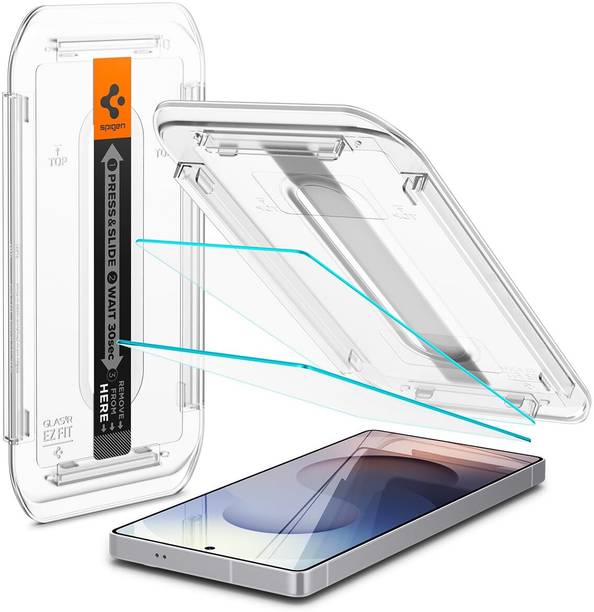 Spigen Tempered Glass Guard for Samsung Galaxy S25 Ultra (EZ Fit)