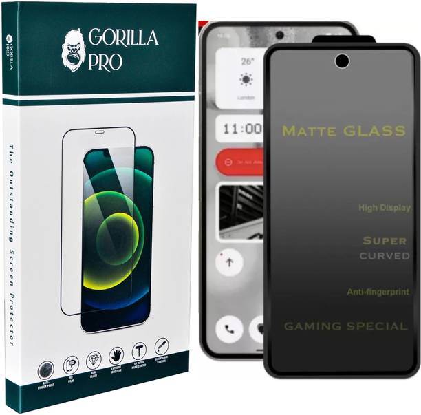 GORILLA PRO Tempered Glass Guard for CMF by Nothing Phone 1, ( D+ AG MATTE Born For GAME )