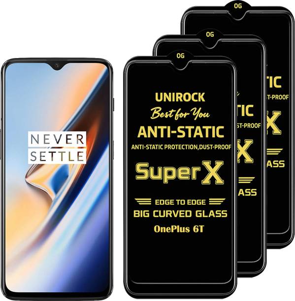 Unirock Tempered Glass Guard for OnePlus 6T