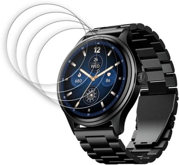 DB Tempered Glass Guard for BOAT LUNAR DISCOVERY NEO 1.39 SMART WATCH TEMPERED GLASS (PACK OF 4)