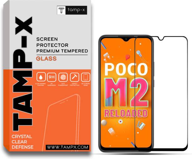 TAMP-X Tempered Glass Guard for POCO M2 Reloaded