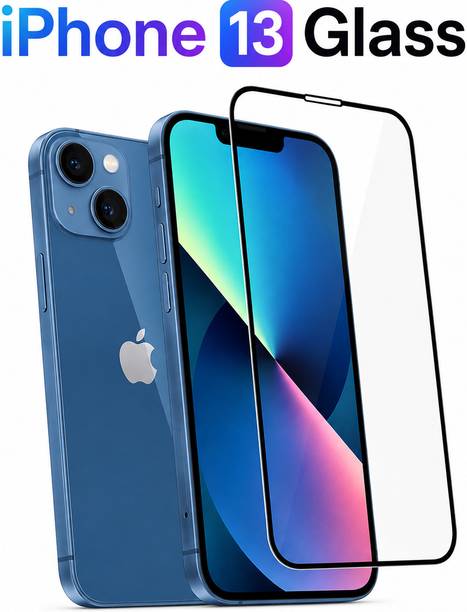 Rahul electronics Tempered Glass Guard for Apple iPhone 13